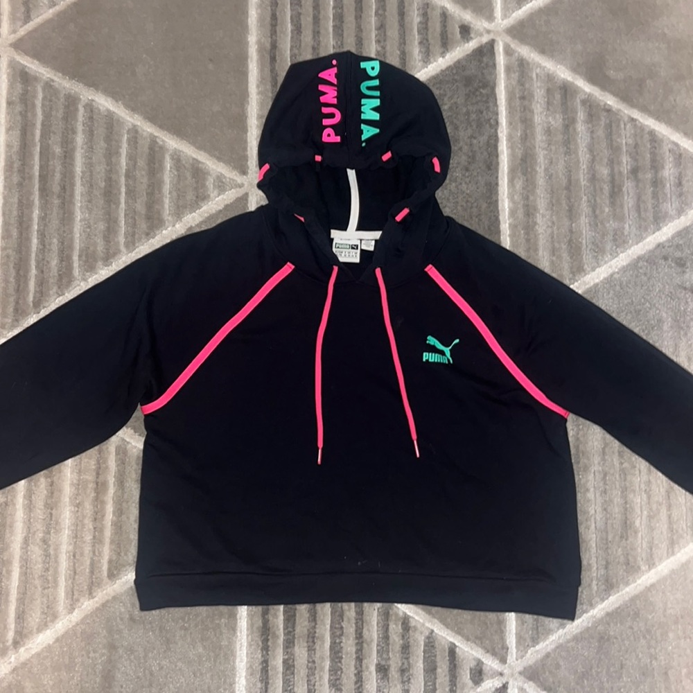Cropped Puma Hoodie